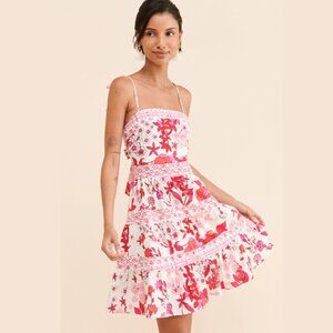 BTFL-Life Cotton Floral Mini Dress Size Small